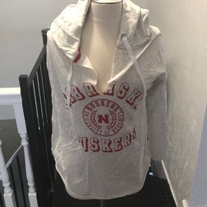 Pink Husker hoodie